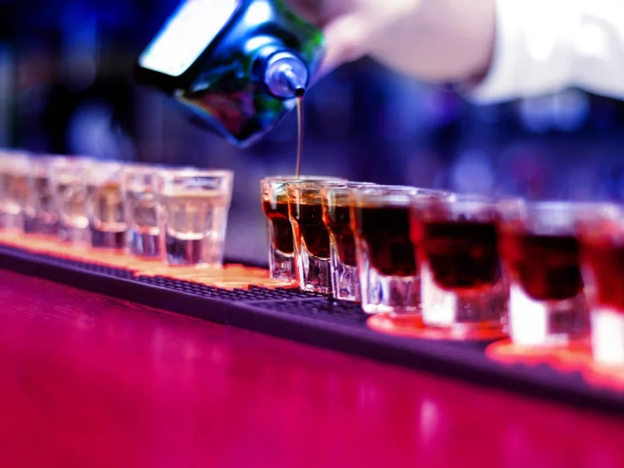 Serviço de bebidas